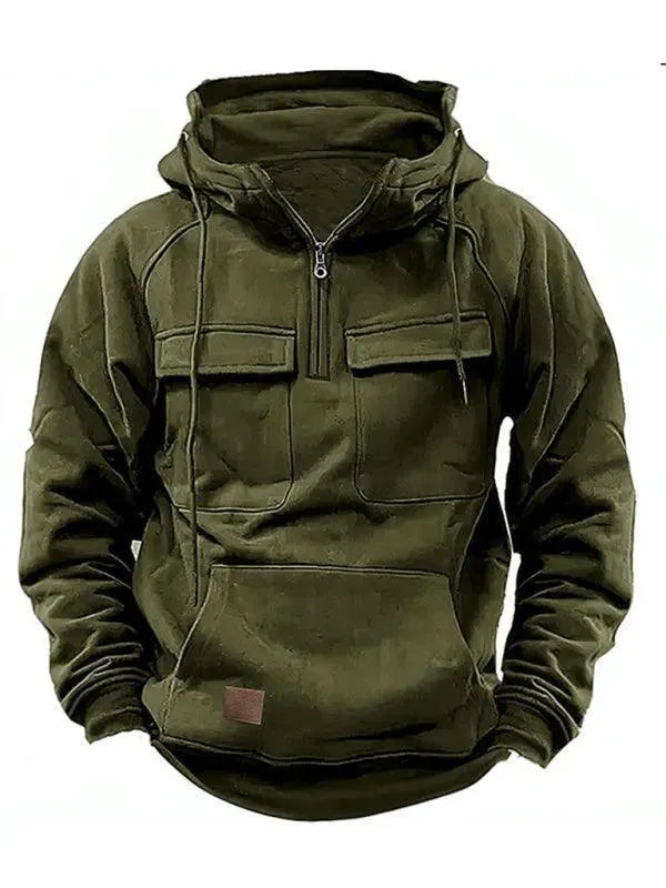Men’s Utility Parka Jacket Casual Style