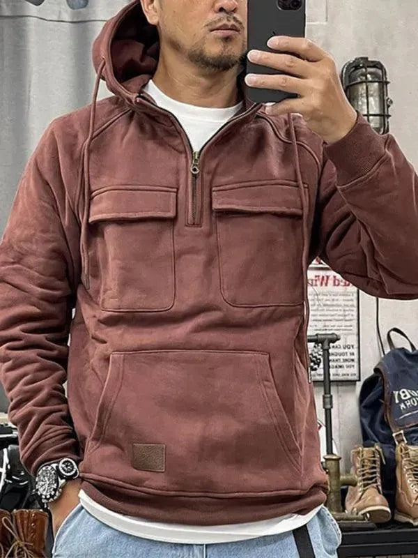 Men’s Utility Parka Jacket Casual Style