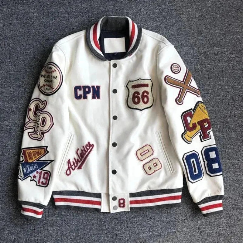 Men’s Varsity Jacket Hooded Casual Style