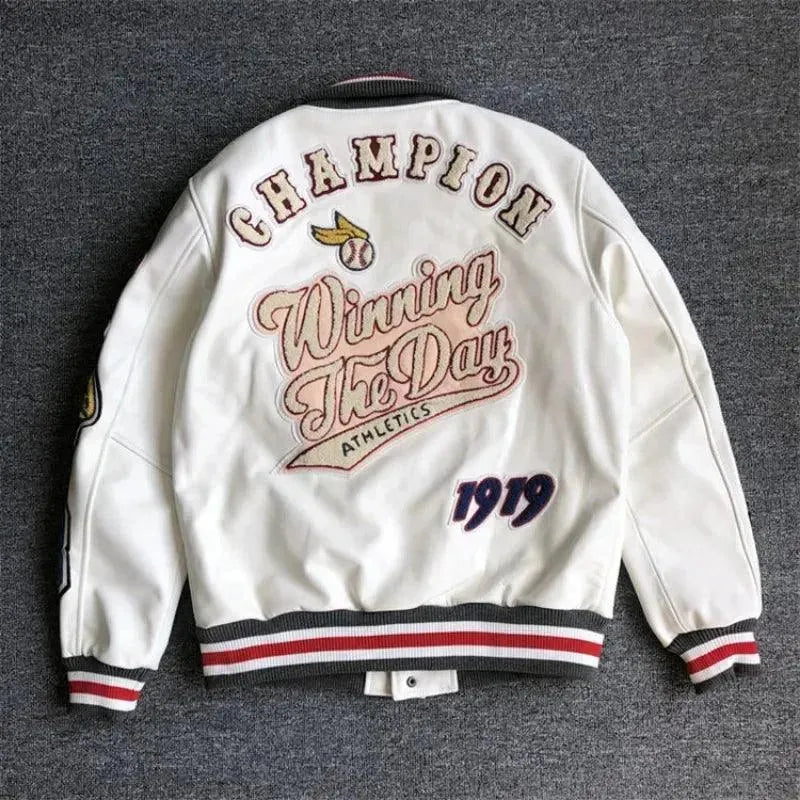 Men’s Varsity Jacket Hooded Casual Style
