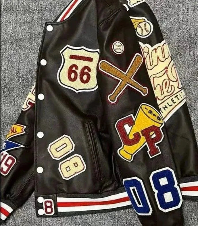 Men’s Varsity Jacket Hooded Casual Style