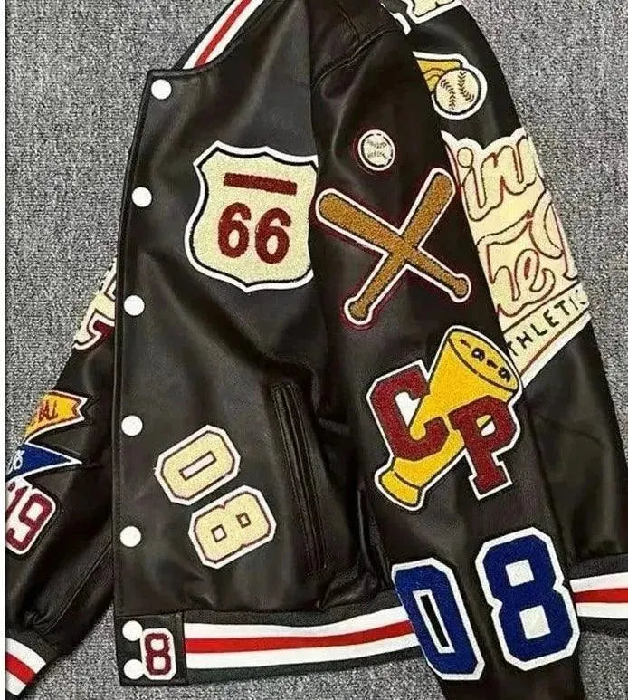 Men’s Varsity Jacket Hooded Casual Style