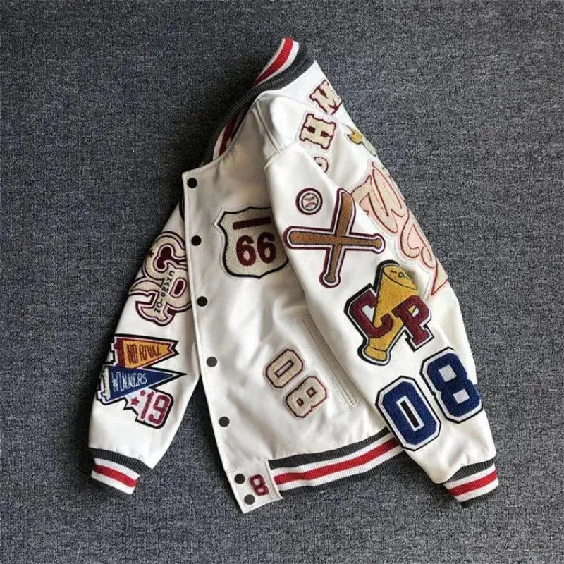 Men’s Varsity Jacket Hooded Casual Style