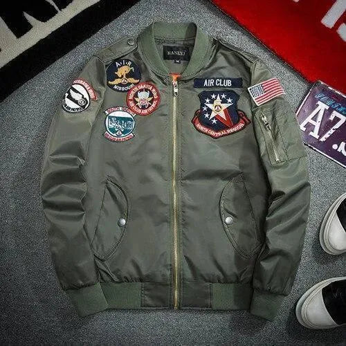 Men’s Winter Bomber Jacket Insulated Style