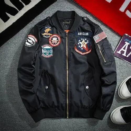 Men’s Winter Bomber Jacket Insulated Style