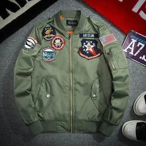 Men’s Winter Bomber Jacket Insulated Style