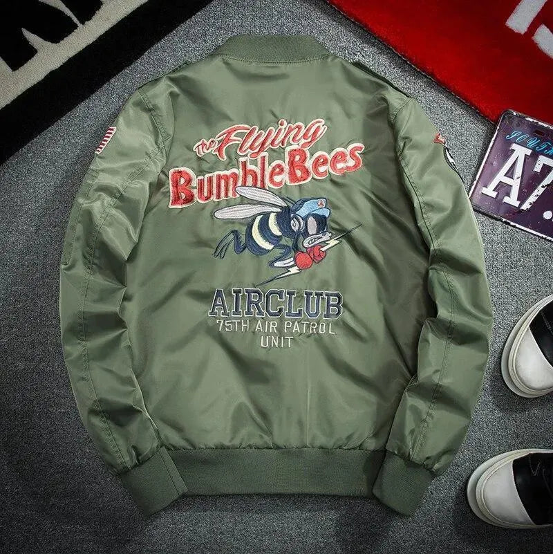 Men’s Winter Bomber Jacket Insulated Style