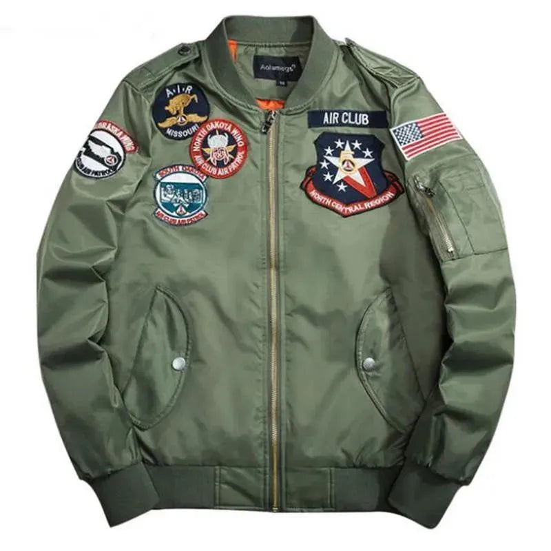 Men’s Winter Bomber Jacket Insulated Style