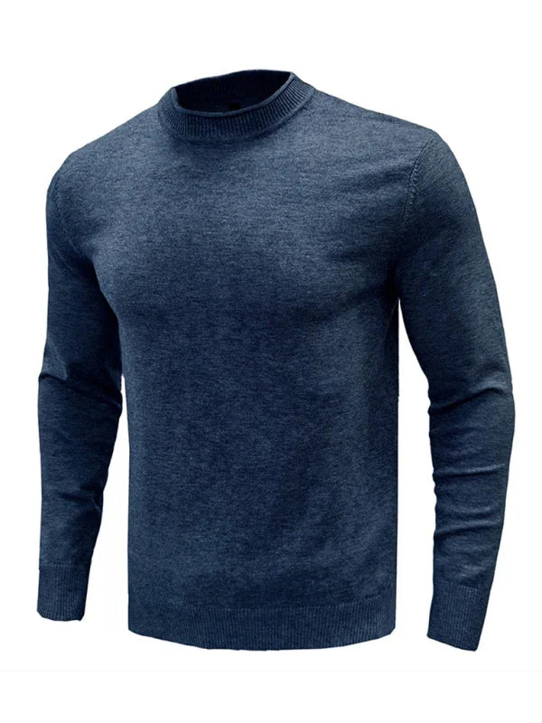 Men's pullover sweater crew neck sweater