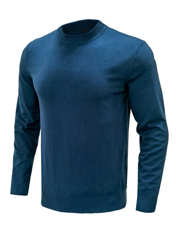 Men's pullover sweater crew neck sweater
