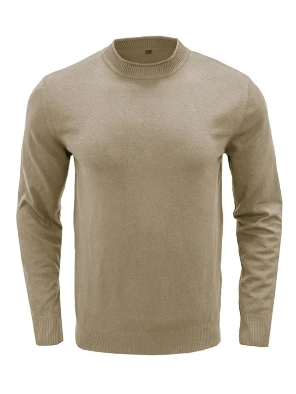 Men's pullover sweater crew neck sweater