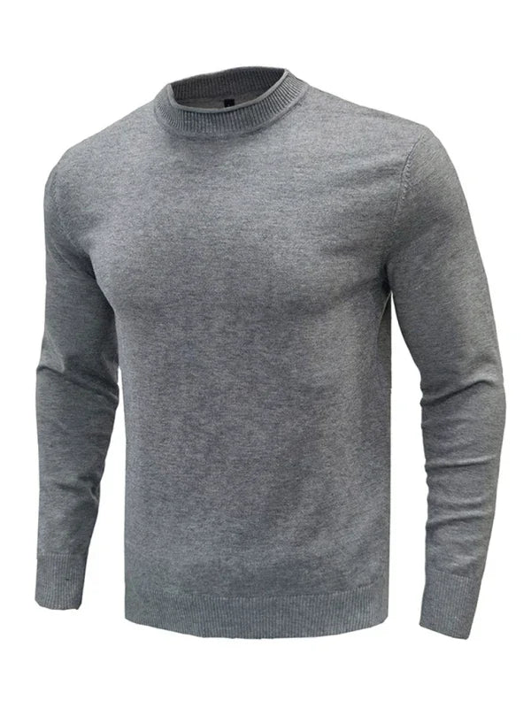 Men's pullover sweater crew neck sweater