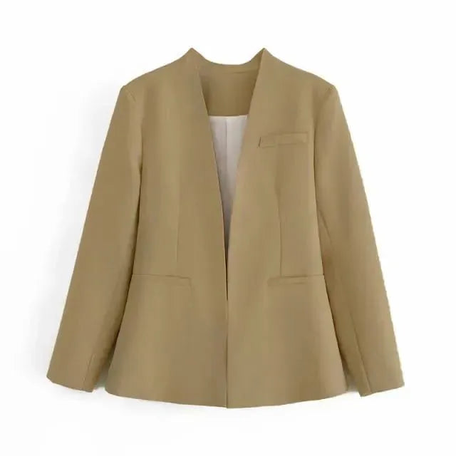 The Imagination Formal Blazer Women - Casual - Plain-Solid