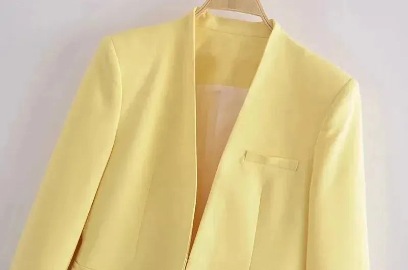 The Imagination Formal Blazer Women - Casual - Plain-Solid