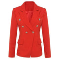 The Optimistic Double Breasted Blazer Women - Formal-Business - Plain-Solid