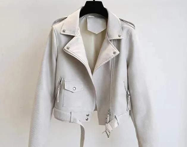 Women’s Animal Print Moto Jacket Style