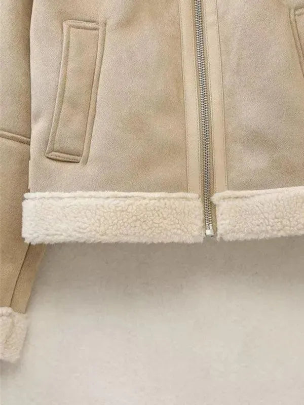 Women’s Aviator Bomber Jacket Reversible Style