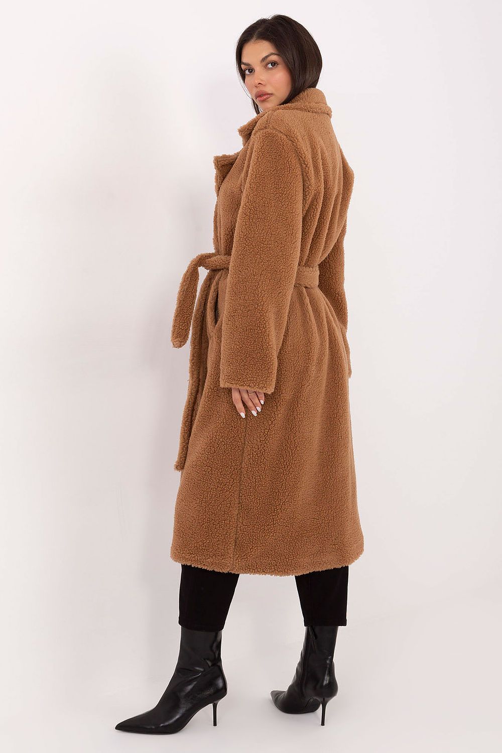 Women's Classic Belted Trench Coat — Beige