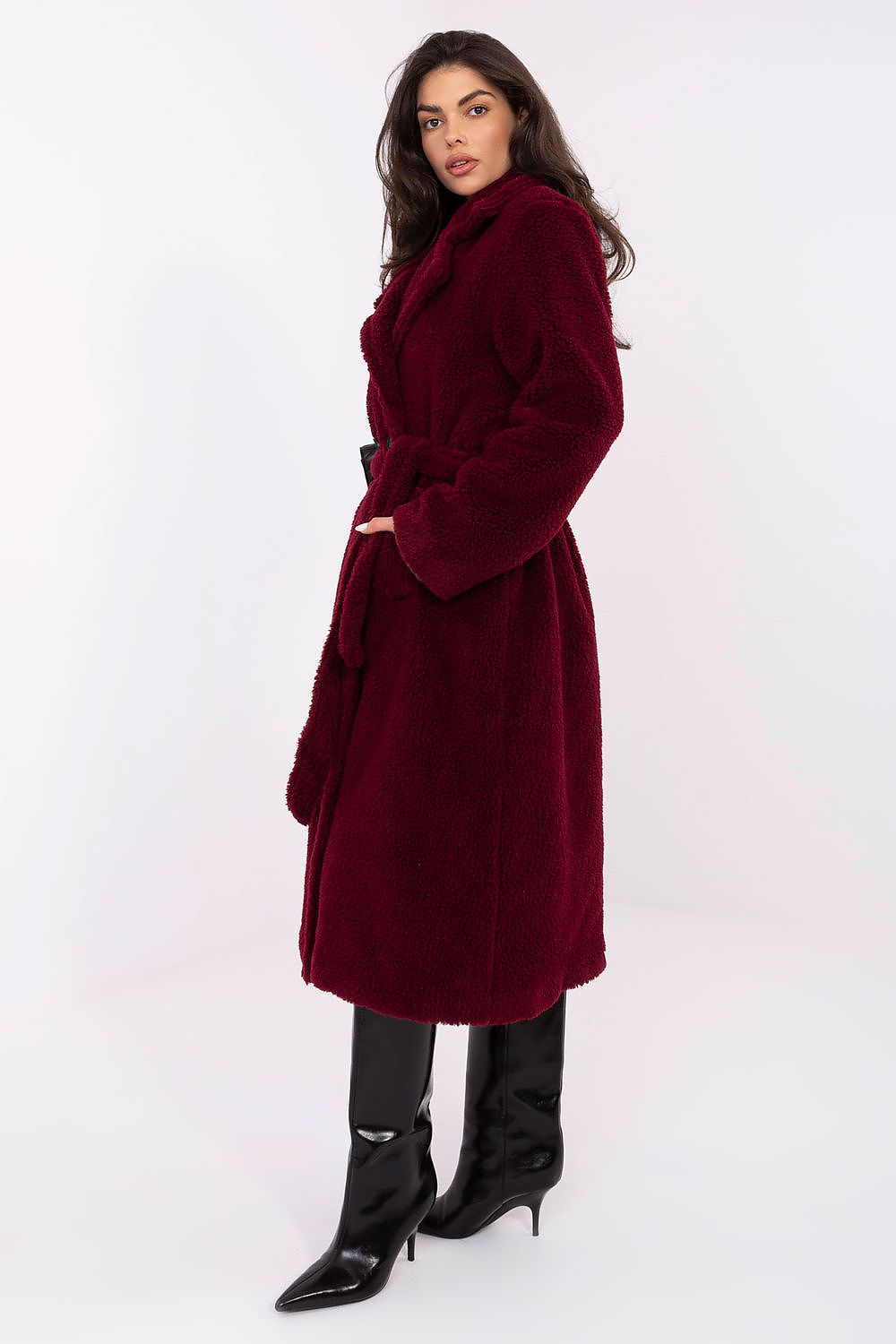 Women's Classic Belted Trench Coat — Beige
