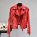 Women’s Classic Biker Jacket Casual Style
