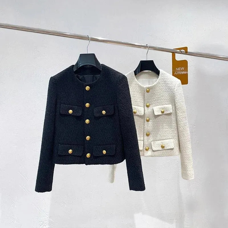 Women’s Classic Tweed Sport Jacket Style