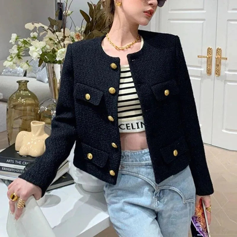 Women’s Classic Tweed Sport Jacket Style