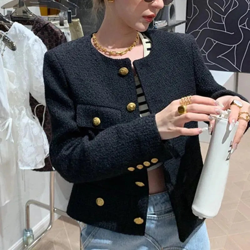 Women’s Classic Tweed Sport Jacket Style