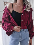 Women’s Cropped Bolero Jacket Lantern Sleeve Style
