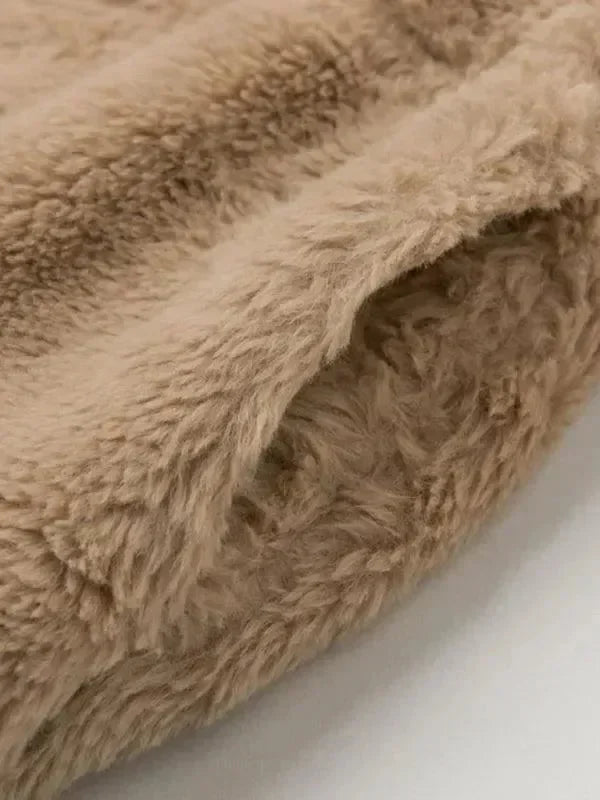Women’s Cropped Fleece Jacket Casual Style