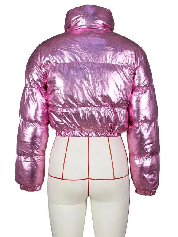 Women’s Cropped Puffer Jacket Modern Style