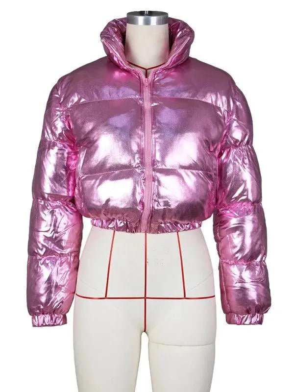Women’s Cropped Puffer Jacket Modern Style