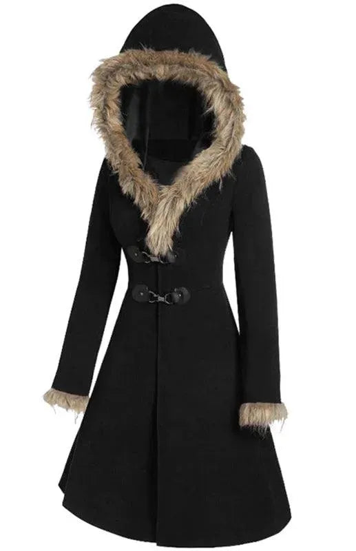Women's Duffle Coat Long Warm Classic Style