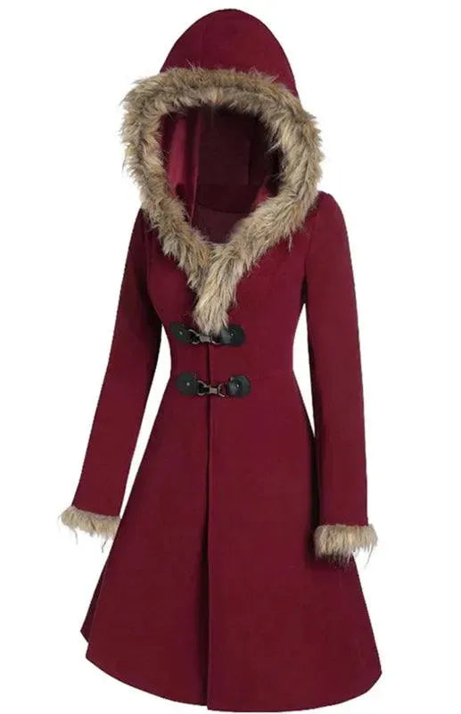 Women's Duffle Coat Long Warm Classic Style