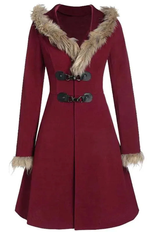 Women's Duffle Coat Long Warm Classic Style