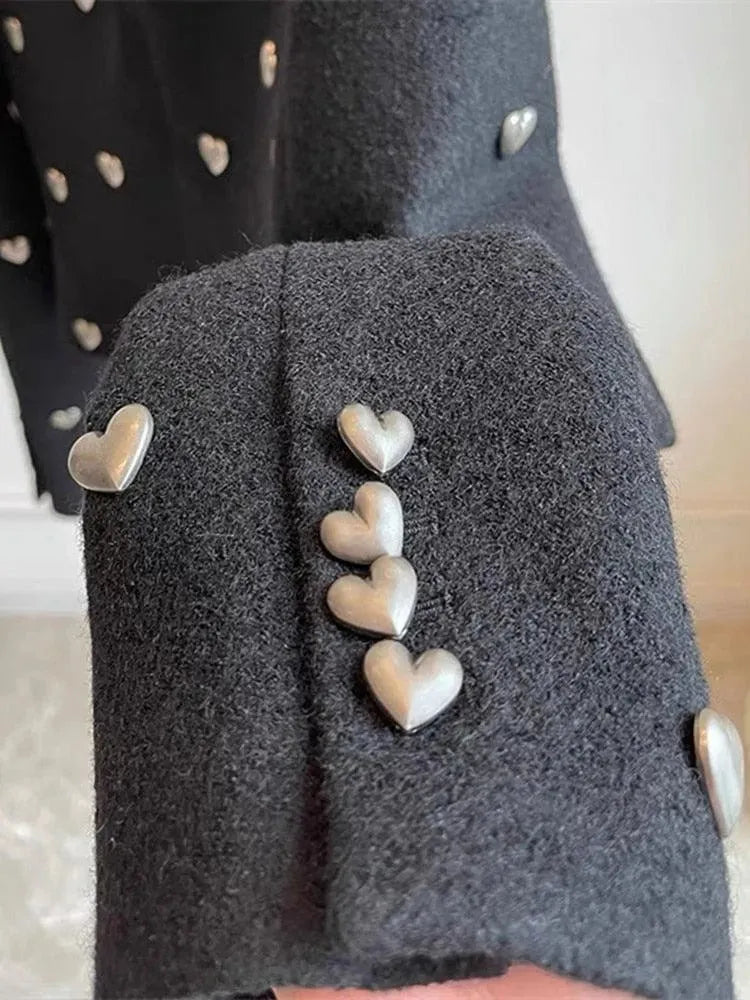 Women’s Embellished Tweed Jacket Statement Style