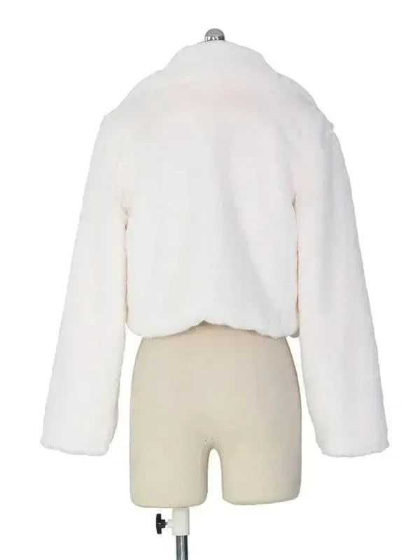 Women’s Faux Fur Bolero Jacket Warm Style