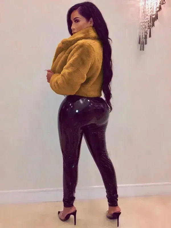 Women’s Faux Fur Bolero Jacket Warm Style