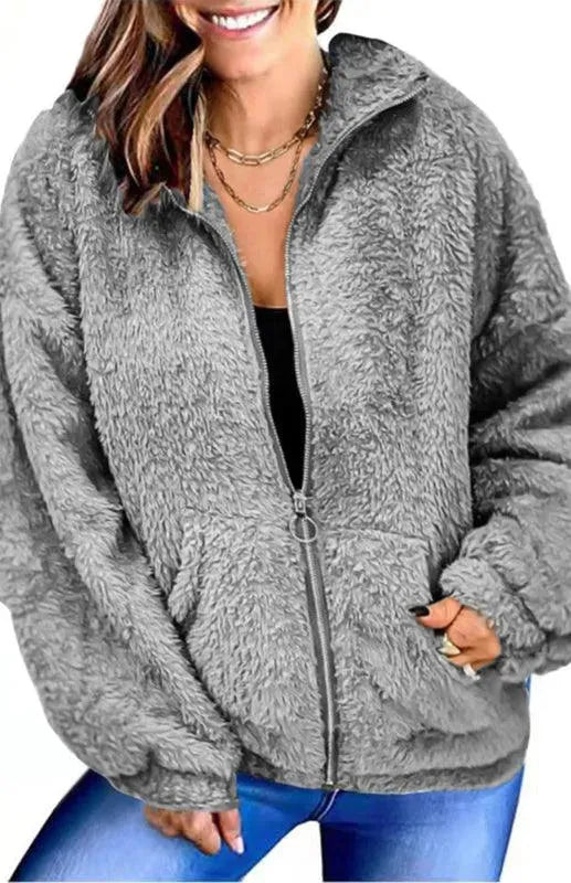 Women’s Fleece Jacket Warm Comfort Style