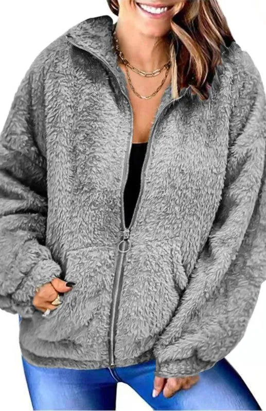 Women’s Fleece Jacket Warm Comfort Style