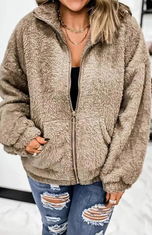 Women’s Fleece Jacket Warm Comfort Style