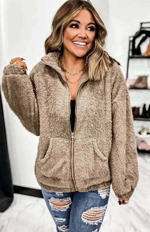 Women’s Fleece Jacket Warm Comfort Style