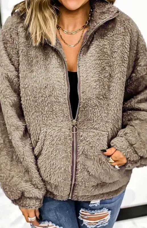 Women’s Fleece Jacket Warm Comfort Style
