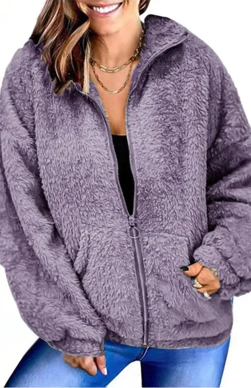 Women’s Fleece Jacket Warm Comfort Style