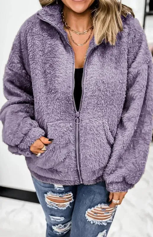Women’s Fleece Jacket Warm Comfort Style