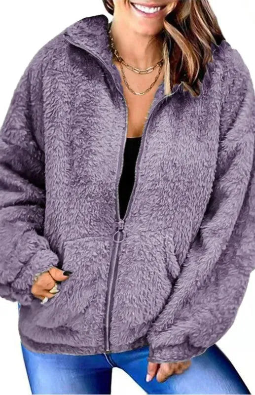Women’s Fleece Jacket Warm Comfort Style
