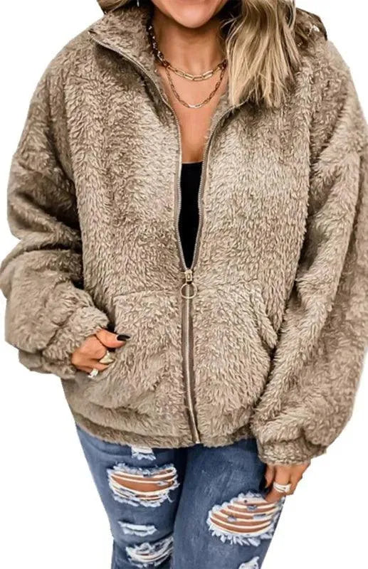 Women’s Fleece Jacket Warm Comfort Style