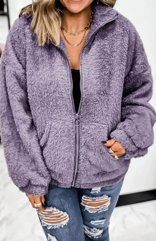 Women’s Fleece Jacket Warm Comfort Style