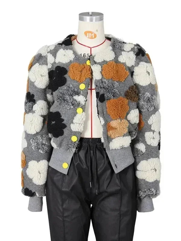 Women’s Floral Bolero Jacket Elegant Style