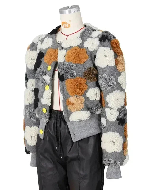 Women’s Floral Bolero Jacket Elegant Style