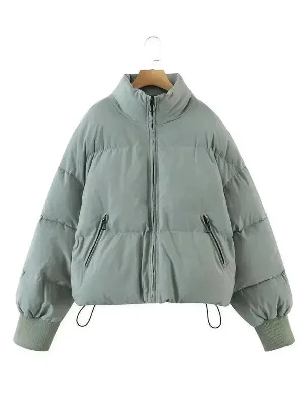 Women’s Lightweight Puffer Jacket Casual Style